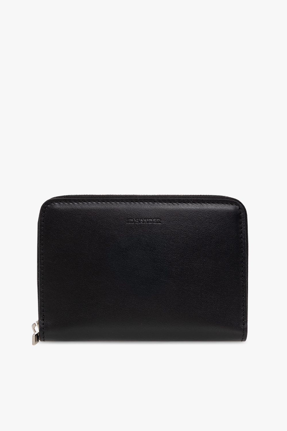 GenesinlifeShops Guadeloupe - Black Leather wallet JIL SANDER